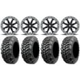 thumbnail image 1 of MSA Lok2 Beadlock 14" UTV Wheels 28" Sniper 920 Tires Kawasaki Teryx Mule, 1 of 4