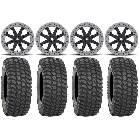 MSA Lok2 Beadlock 14" UTV Wheels 28" XCR350 Tires Polaris RZR XP 1000 / PRO XP / Ranger XP 900/1000