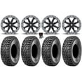thumbnail image 1 of MSA Lok2 Beadlock 14" Wheels Bk 30" Ridge Saw 2.0 Tires Yamaha Viking Wolverine YXZ1000R CFMoto ZForce 950 UForce 1000, 1 of 4