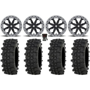 MSA Lok2 Beadlock 14" Wheels Black 27" ACP Tires Polaris RZR XP 1000 / PRO XP / Ranger XP 900/1000