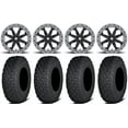 thumbnail image 1 of MSA Lok2 Beadlock 14" Wheels Black 27" Coyote Tires Sportsman RZR Ranger, 1 of 4