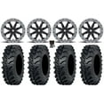 thumbnail image 1 of MSA Lok2 Beadlock 14" Wheels Black 27" MT911 Tires Sportsman RZR Ranger, 1 of 4