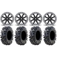 thumbnail image 1 of MSA Lok2 Beadlock 15" ATV Wheels 34" Terminator Tires Can-Am Commander Maverick Renegade Outlander Defender, 1 of 4