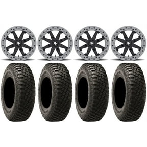 MSA Lok2 Beadlock 15" UTV Wheels 32" BFG KM3 Tires Polaris RZR XP 1000 / PRO XP / Ranger XP 900/1000
