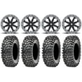thumbnail image 1 of MSA Lok2 Beadlock 15" UTV Wheels 32" Roxxzilla 396 Tires Kawasaki Mule Pro FXT, 1 of 4