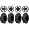 thumbnail image 1 of MSA Lok2 Beadlock 15" UTV Wheels 33" Pro Runner Tires Kawasaki Mule Pro FXT, 1 of 4