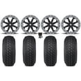 thumbnail image 1 of MSA Lok2 Beadlock 15" Wheels Bk 30" Regulator 2 Tires Kawasaki Teryx Mule, 1 of 4