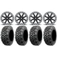 thumbnail image 1 of MSA Lok2 Beadlock 15" Wheels Black 32" Sniper 920 Tires Sportsman RZR Ranger, 1 of 4