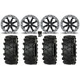thumbnail image 1 of MSA Lok2 Beadlock 15" Wheels Black 35" Outlaw M/T Tires Sportsman RZR Ranger, 1 of 4