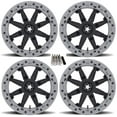 thumbnail image 1 of MSA M31 Lok2 UTV Wheels/Rims Black 15" Yamaha Viking Wolverine YXZ1000R, 1 of 3