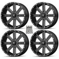 thumbnail image 1 of MSA M34 Flash ATV Wheels/Rims Milled 18" Sportsman 550 850 1000, 1 of 3