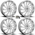 thumbnail image 1 of MSA M46 Blade 22" UTV Wheels/Rims Chrome Can-Am Maverick X3 / Honda Pioneer 1000, 1 of 3