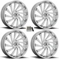 thumbnail image 1 of MSA M46 Blade 24" UTV Wheels/Rims Chrome Polaris RZR 1000 XP / Ranger XP 900/1000, 1 of 3