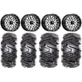 thumbnail image 1 of MSA Machined Brute 14" ATV Wheels 26" Moto MTC Tires Sportsman RZR Ranger, 1 of 4