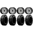 thumbnail image 1 of MSA Machined Brute 14" ATV Wheels 28" Carnivore Tires Sportsman 550 850 1000, 1 of 4