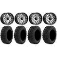thumbnail image 1 of MSA Machined Brute 14" ATV Wheels 29" Dual Threat Tires Honda Rincon Yamaha Rhino Kawasaki Brute Force Suzuki KingQuad, 1 of 5