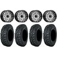 thumbnail image 1 of MSA Machined Brute 14" ATV Wheels 32" Klever X/T Tires Sportsman RZR Ranger, 1 of 4