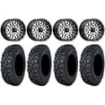 thumbnail image 1 of MSA Machined Brute 14" UTV Wheels 27" Klever X/T Tires Can-Am Maverick X3 / Honda Pioneer 1000 / Talon, 1 of 4
