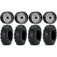 thumbnail image 1 of MSA Machined Brute 14" UTV Wheels 27" Mud Lite II Tires Kawasaki Teryx Mule, 1 of 4