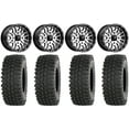 thumbnail image 1 of MSA Machined Brute 14" UTV Wheels 28" BDC Tires Can-Am Maverick X3 / Honda Pioneer 1000 / Talon, 1 of 4