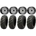 thumbnail image 1 of MSA Machined Brute 14" UTV Wheels 28" Blackwater Tires Kawasaki Teryx Mule, 1 of 4