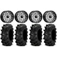 thumbnail image 1 of MSA Machined Brute 14" UTV Wheels 28" Cryptid Tires Yamaha Viking Wolverine YXZ1000R CFMoto ZForce 950 UForce 1000, 1 of 4