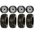 thumbnail image 1 of MSA Machined Brute 14" UTV Wheels 28" Rip Saw Tires Yamaha Viking Wolverine YXZ1000R CFMoto ZForce 950 UForce 1000, 1 of 4