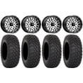 thumbnail image 1 of MSA Machined Brute 14" UTV Wheels 30" RT320 Tires Kawasaki Teryx Mule, 1 of 4