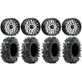 thumbnail image 1 of MSA Machined Brute 15" ATV Wheels 34" Terminator Tires Sportsman RZR Ranger, 1 of 4