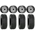 thumbnail image 1 of MSA Machined Brute 15" UTV Wheels 30" XT400 Tires Polaris RZR XP 1000 / PRO XP / Ranger XP 900/1000, 1 of 4