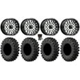 thumbnail image 1 of MSA Machined Brute 15" UTV Wheels 35" MotoRavage XL Tires Kawasaki Mule Pro FXT, 1 of 4
