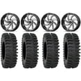 thumbnail image 1 of MSA Machined Switch 20" Wheels 33" XT400 Tires Polaris RZR XP 1000 / PRO XP / Ranger XP 900/1000, 1 of 4