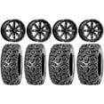 thumbnail image 1 of MSA Mill Boxer 14" ATV Wheels 26" Bear Claw HTR Tires Honda Foreman Rancher SRA, 1 of 5