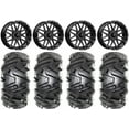 thumbnail image 1 of MSA Milled Bandit 18" ATV Wheels 32" Moto MTC Tires Sportsman RZR Ranger, 1 of 4