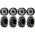 thumbnail image 1 of MSA Milled Bandit 18" UTV Wheels 34" Terminator Tires Kawasaki Teryx Mule, 1 of 4