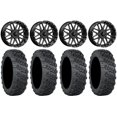 thumbnail image 1 of MSA Milled Bandit 18" Wheels 35" Versa Cross V3 Tires Sportsman RZR Ranger, 1 of 4