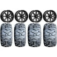 thumbnail image 1 of MSA Milled Boxer 14" ATV Wheels 26" MotoForce Tires Can-Am Commander Maverick Renegade Outlander Defender, 1 of 4