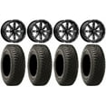 thumbnail image 1 of MSA Milled Boxer 14" ATV Wheels 30" BFG KM3 Tires Can-Am Commander Maverick Renegade Outlander Defender, 1 of 4