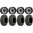 thumbnail image 1 of MSA Milled Boxer 14" ATV Wheels 30" BigHorn Tires Sportsman RZR Ranger, 1 of 4