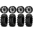 thumbnail image 1 of MSA Milled Boxer 14" ATV Wheels 30" Cryptid Tires Sportsman RZR Ranger, 1 of 4