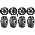thumbnail image 1 of MSA Milled Boxer 14" UTV Wheels 28" BigHorn Tires Kawasaki Teryx Mule, 1 of 4
