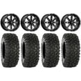 thumbnail image 1 of MSA Milled Boxer 14" UTV Wheels 28" XC450 Tires Yamaha Viking Wolverine YXZ1000R CFMoto ZForce 950 UForce 1000, 1 of 4