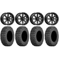 thumbnail image 1 of MSA Milled Boxer 14" Wheels 28" Coyote Tires Kawasaki Teryx Mule, 1 of 4