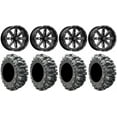 thumbnail image 1 of MSA Milled Boxer 15" ATV Wheels 31" Bogger Tires Sportsman RZR Ranger, 1 of 4