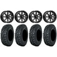 thumbnail image 1 of MSA Milled Boxer 15" ATV Wheels 32" Klever X/T Tires Sportsman RZR Ranger, 1 of 4