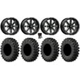thumbnail image 1 of MSA Milled Boxer 15" ATV Wheels 32" MotoRavage XL Tires Sportsman RZR Ranger, 1 of 4