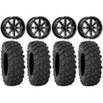thumbnail image 1 of MSA Milled Boxer 15" ATV Wheels 33" XTR370 Tires Sportsman RZR Ranger, 1 of 4