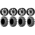 thumbnail image 1 of MSA Milled Boxer 16" ATV Wheels 33X9.5 BKT 171 Tires Sportsman RZR Ranger, 1 of 4