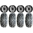 thumbnail image 1 of MSA Milled Boxer 16" UTV Wheels 29" MotoClaw Tires Polaris RZR XP 1000 / PRO XP / Ranger XP 900/1000, 1 of 4