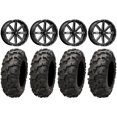 thumbnail image 1 of MSA Milled Boxer 18" Wheels 34" Blackwater Tires Can-Am Maverick X3 / Honda Pioneer 1000 / Talon, 1 of 4